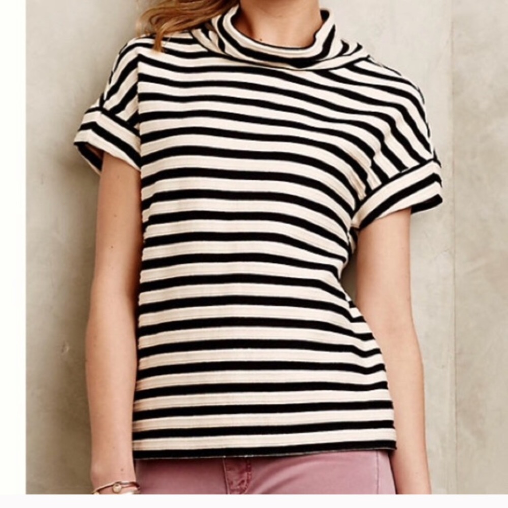 Anthropologie atelier mock turtleneck